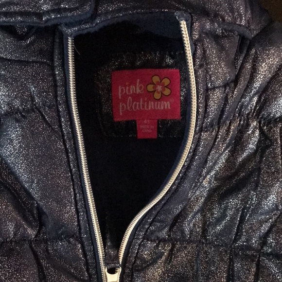 “Pink Platinum” Girls Puffer Jacket! - Picture 3 of 4